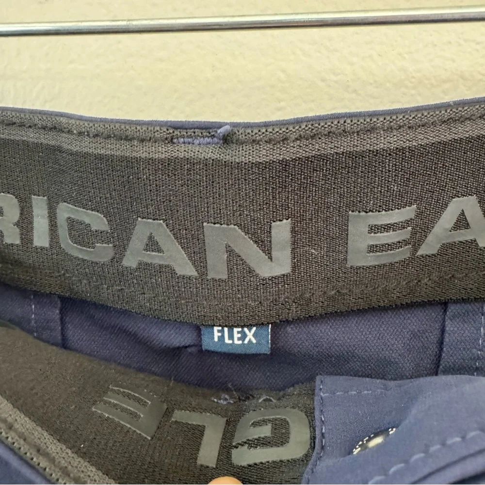 American Eagle AE Men's 24/7 Flex Club Short Above The Knee 7” Navy Size 32